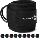 Gymreapers Ankle Straps For Cable Machine Kickbacks, Glute Pair, Black. Fixed Price $30.66.