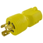 Conntek 30128-YW Plug Adapter Nema L5-15P To 5-15/20R. Fixed Price $24.50.