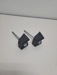 Pacemaster Platinum Pro Treadmill Lower Handrail Mounts (38F). Fixed Price $35.00.
