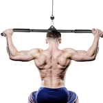 Lat Pulldown Bar Attachment For Pulley Cable Machine Curl Tricep Press. Fixed Price $43.66.