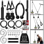 Monfasye Cable Pulley System For Home Gym Adjustable Lat Pulldown And Lift Kit. Fixed Price $97.11.