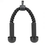 Qiangzehu Tricep Rope Cable Attachment For Gym Pull-down Black. Fixed Price $18.49.