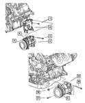 Genuine Mopar A/c Compressor Pulley Hub Kit 5140469AA. Fixed Price $72.51.