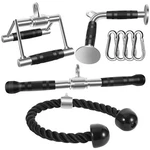Dynasquare Tricep Press Cable Machine Attachment, Lat Pulldown Attachments,. Fixed Price $78.06.