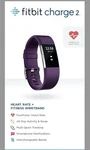Fitbit 2 Fitness Wristband Hr Tracker Plum W/ Charger & Box. Fixed Price $35.00.