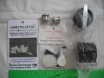 Lot Of 6 Pulleys Gears Shafts, Stevens SVM-202, Hobby Science Project Parts. Fixed Price $11.99.