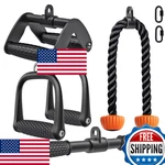 Seleware Triceps Lat Pulldown Attachments Home Gym Workout Accessories Combo. Fixed Price $81.61.
