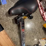Schwinn Airdyne AD7 Exercise Bike Seat And Bracket Adjustable- Black. Fixed Price $109.99.