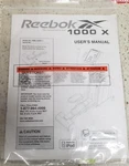 Reebok 1000 X Elliptical Model Number RBEL59907.1 Users Manual. Fixed Price $8.72.