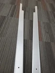 Precor 9.33 Treadmill Left & Right Railings (B06BW). Fixed Price $150.00.
