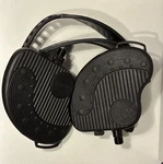 9/16" Fitness Bike Pedals With Straps Fits Life AK63-00263-0205/0206. Fixed Price $32.00.