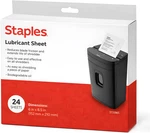 Staples Shredder Lubricant Lubricating Sheets, Reduces Friction & Noise, Keeps. Fixed Price $21.85.
