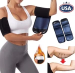 2 Arm Trimmers For Women Pair Sauna Sweat Shaper Bands Adjustable Sports. Fixed Price $10.25.