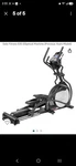 Sole E35 Elliptical Machine Incline Adjustment Fan MP3 Articulating Pedals. Fixed Price $450.00.