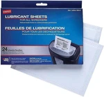 Staples Shredder Lubricant Lubricating Sheets 24/PK. Fixed Price $19.98.
