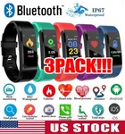 Usa Sports Fitness Tracker Watch Heart Rate Blood Pleasure Activity Monitor. Fixed Price $15.49.