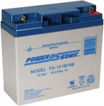 Powersonic PS-12180NB 12V 18AH Lead Acid Battery. Fixed Price $44.85.