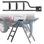 Universal 42" Dual-side Rotatable Pickup Truck Tailgate Ladder, Foldable Heav.... Fixed Price $148.63.