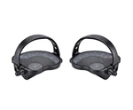 Life Fitness Stationary Bike & Foot Pedal Pair W/straps Spindle 9/16". Fixed Price $47.99.