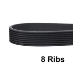 43" 8 Rib Fitness Bike Drive Belt Fits True Vision Horizon Afg See Description. Fixed Price $29.11.