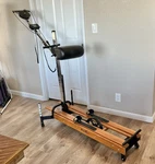 Vintage Pro Skier Machine With Monitor. Fixed Price $220.00.