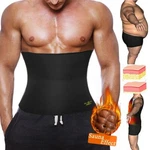 Men's Fat Burner Tummy Slim Body Shaper Neoprene Sauna Sweat Belts Waist Trainer. Fixed Price $14.79.