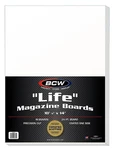 50 Bcw Life Magazine Size 10-7/8" X 14" Backing Boards Lobby Card Storage Backer. Fixed Price $34.79.