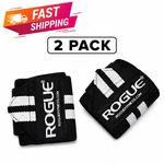 Rogue Fitness Wrist Wraps, Short 12", Black, Power/weight Lifting Pack. Fixed Price $30.00.
