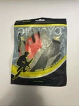 Rovos Orange, Black And Gray Bike Cycling Half Finger Gloves Men's Large Nip. Fixed Price $14.24.