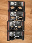 4 Pack Clout Fitness Barbell Clamps Collars, Coal, Olympic 2INCHES. Fixed Price $50.00.