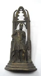 Gothic Revival Roman Soldier Antique Bronze Bookend Statute C1800S 2.9 Pounds.. Fixed Price $106.25.