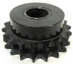 Brewer, Roller Chain Sprocket, 1-1/4" Bore, Double Strand, Torrington BH-1624. Fixed Price $14.00.