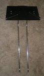 Rare Vintage Schwinn Reading Rack Stand For Books Ipads Chrome. Fixed Price $139.95.