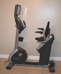 Matrix H3X Hybrid Cycle, Exercise Bike With Television Screen. Fixed Price $895.00.