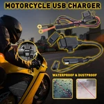 Motorcycle Sae Usb Charger Waterproof Adapter Cable 10A Inline Fuse Gps Phone. Fixed Price $13.99.