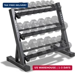 Marcy Weight Storage Organizer Racks For Dumbbells, Kettlebells, Plates. Fixed Price $196.70.