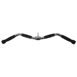 Lat Bar Cable Machine Attachment Full Rotation, Rubber Grips, 30-INCH Pulldown. Fixed Price $51.02.