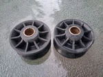 2X Precor Upright Stepper Climber 7.2EL 33431 Roller Wheel Return Spring. Fixed Price $55.00.