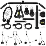 Crrxin Weight Cable Pulley System Gym Upgraded Fitness Lat And Lift. Fixed Price $86.98.
