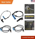 Abs Wheel Speed Sensor Compatible With Bmw Series Z4 E85 325I 330I M3 34526.... Fixed Price $99.97.