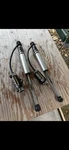 Icon 3 2.0 Remote Reservoir Rear Shocks. Fixed Price $500.00.