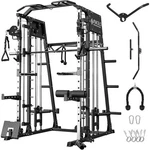 Mikolo M4 9-IN-1 Smith Machine Home Gym 2200 Lbs Capacity, Power Rack & More. Fixed Price $1199.99.