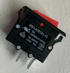 Te Connectivity Reset / Off Treadmill Circuit Breaker Switch W51-A161A1-15. Fixed Price $16.04.