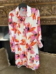 Stunning Vibrant Swimwear Cover Up Size Shore Life Pink/orange/cruise Nwt. Fixed Price $42.00.