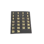 Parabody Life Fitness Strength System Weight Stack Label 1-26 LEA7749901. Fixed Price $19.99.