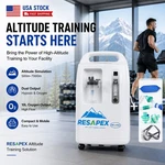 Resapex Altitude Training System Machine Generator Set Athelete Mask. Fixed Price $995.99.