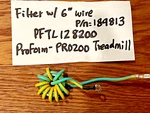 Filter W/ 6" Wire P/n 189813 Proform 2000 PFTL128200 Treadmill. Fixed Price $13.38.