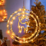 Led Christmas Hanging Usb Button Spin Pendent Lights Star Home Decoration. Fixed Price $26.96.