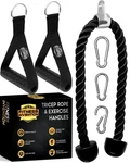 Tricep Rope Cable Attachment, 35" Pull Down Attachment.... Fixed Price $49.32.