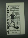 1986 Fitness Master LT-35 Exercise Machine Ad Total System. Fixed Price $17.99.